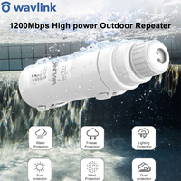 Wavlink AC1200 wysokiej mocy zewnętrzne WIFI Router/AP bezprzewodowy wzmacniacz sygnału WIFI Wifi podwójny Dand 2.4G/5G antena o dalekim zasięgu POE ue 1